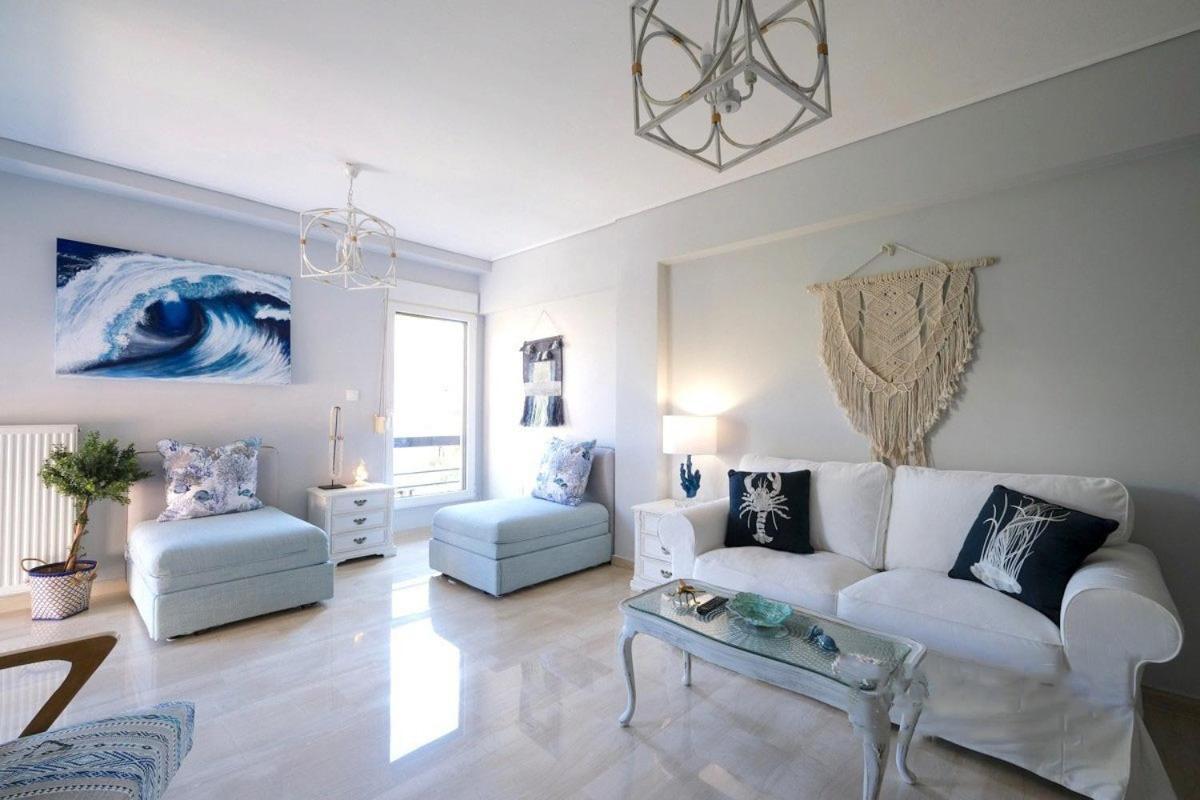 Beach Luxe In Glyfada, Athens Riviera By Ghh Bagian luar foto