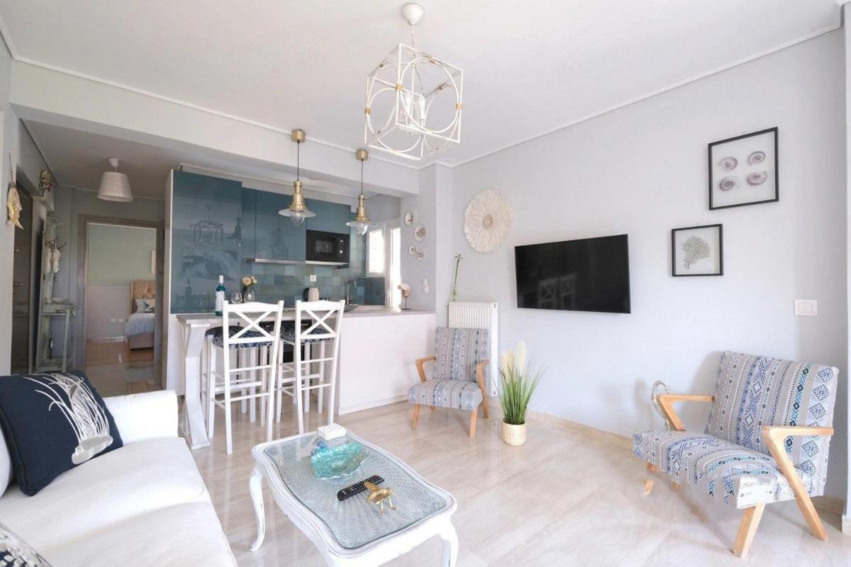 Beach Luxe In Glyfada, Athens Riviera By Ghh Bagian luar foto