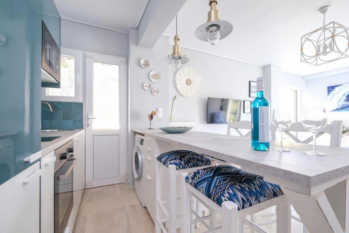 Beach Luxe In Glyfada, Athens Riviera By Ghh Bagian luar foto