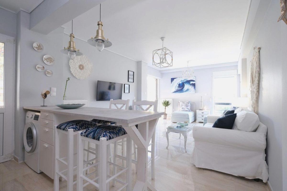 Beach Luxe In Glyfada, Athens Riviera By Ghh Bagian luar foto